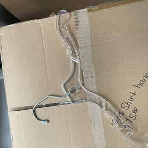 Clear Plastic Hanger